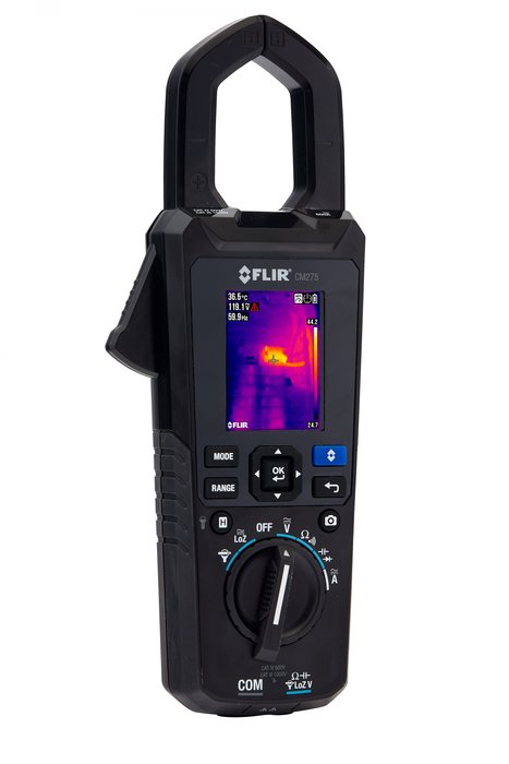 FLIR anuncia el medidor de tenaza termográfico industrial FLIR CM275